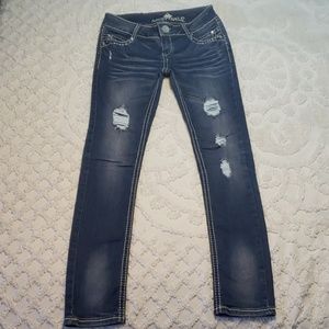 Almost Famous Distressed Woman's Jeans